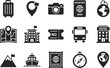 © Solahuddin - Professional black vector icon isolated on white background with clean and modern design. Minimal flat style symbol suitable for websites, mobile applications, user interface design, business branding
