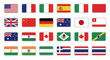 © Shafiet - Collection of International Flags Representing Various Countries.