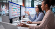 © Andrey Popov - Woman Using Agile Project Management Software