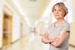 © BillionPhotos.com - Elderly woman in retirement home in positive mood.