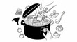 © Batu - Preserving food in jars using a water bath canning method