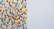 © Halyna S. - Colorful handprints background for education and community banner