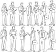 © Gous - Business People Line Art Collection