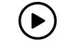 © Asghar - Modern play button icon for multimedia content and video playback
