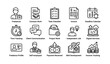 © Cali6ro - Freelance icons collection: contract, invoice, time tracking, communication, project management
