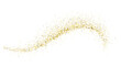 © Design Zone - Abstract shiny gold glitter design element. For New Year, Merry Christmas greeting card design