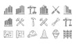 © Boloram - Construction and engineering vector icon pack – modern building tools icons
