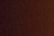 © designboundary - Binary numbers glow in warm orange on a textured dark brown gradient with an energetic digital pattern