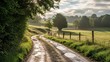 © MarufDesigner - Serene countryside pathway