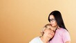 © BillionPhotos.com - Elder cheerful parent with young daughter