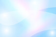 © fii - 淡い　青　プリズムカラー グラデーション 曲線 ウェーブ 抽象 背景