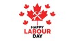 © Naymurrahman - Happy labour day canada celebration with maple leaf and tools
