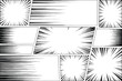 © Nazmul - Manga Speed Lines and Action Effect Collection - Comic Book Radial and Horizontal Motion Lines for Dynamic Graphic Design