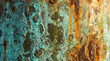 © l1gend - Weathered green patina copper texture background with oxidized surface and historic depth, aged warm backdrop perfect for heritage brand art institution or premium editorial design