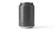 © JPG,Png,desing - A close-up view of a black soda can with condensation on its surface.