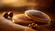 © Igor - Golden Pancakes with Powdered Sugar and Nuts