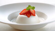 © Igor - Fresh Strawberry on Cream Pudding