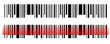 © artemstepanov - Barcode linear pattern, fake long bar code