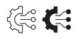 © John - Technology icon. Premium thin line vector illustrator. Vector EPS10