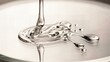© abufahim - Water pouring into a bowl, liquid splash, clear fluid flow