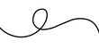 © KhaerulL - Curved Wavy Line. Decorative Design Element. Vector file illustration.
