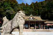 © tanoji - 鹿児島縣護國神社の社殿と狛犬（Kagoshima Gokoku Shrine in Kagoshima, Japan）