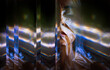 © Westend61 - Abstract portrait with prism effect and biometric hologram in cyberspace
