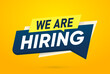 © Soufone - We Are Hiring Banner, Job Vacancy Recruitment Announcement Poster Template
