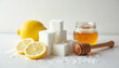© Татьяна Яблокова - Natural Ingredients for Sugaring Paste with Lemon and Honey