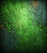 © Arthur - green textured cracked dramatic glowing emerald rough concrete abstract moody wall spotlight backdrop