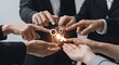 © ariya - Business people hands connecting gears teamwork concept for success