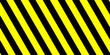© kurnia - Yellow and black striped lines seamless pattern or texture. Under construction and safety background.