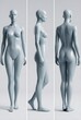 © ye - 3D Female Human Figure Model in Multiple Angles