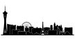 © Rishi - Iconic Las Vegas Skyline Silhouette, A Symbol of Entertainment and Adventure