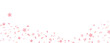 © mari - Sakura petals falling down. Romantic pink flowers gradient. Falling petals on white background. Love, romance concept. Artistic vector illustration.