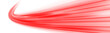 © Romstock - Smooth red glowing streak with flowing highlights and dynamic motion effect, suitable for digital banners and sci-fi graphics. png