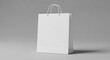 © Creative Shoot - White Paper Shopping Bag.