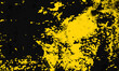 © Khoiril - Retro pop art background with yellow gradient, halftone dot pattern, and grunge brush effects for eye-catching posters.