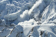 © travelview - avalanche at north face of Annapurna 2