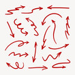 © Rawpixel.com - Hand-drawn arrows vector set