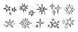 © Rawpixel.com - Hand-drawn starburst sparkle icons element vector set