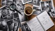 © edojob - Detective investigating crime scene looking through evidence files