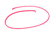© Novix - hand-drawn red circle brush stroke highlight marker for presentation, Hand Drawn Oval Highlight Effect, Hand-drawn red circle highlight isolated transparent background