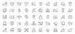 © Jocelyn_Flores - Delivery icons set. editable line icons, outline, shipping, courier symbols