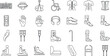 © MSTRazia - Healthcare and Mobility Aids Icons, Illustrations of Assistive Devices, Medical Equipment, and Rehabilitation Tools'