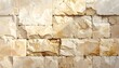 © badut - A beige stone wall with rectangular blocks