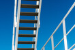 © Stuart McCall - Canada, BC, Gulf Islands.  Outdoor ship's ladder and handrails on BC Ferry.
