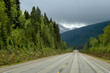 © Stuart McCall - Canada, BC, Valemont.  Trans Canada Highway 16 entering Mt Robson National Park in the Canadian Rockies.