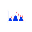 © oneflock - Business graphs icons depicting charts, analytics, statistics, growth trends, financial reports, dashboards, data visualization, performance, strategy, monitoring, and insights.