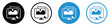 © bibin - Digital media icons showing a photo gallery on a computer screen with a mouse clicker. Clean vector graphics for photography, portfolio, and digital asset management concepts.